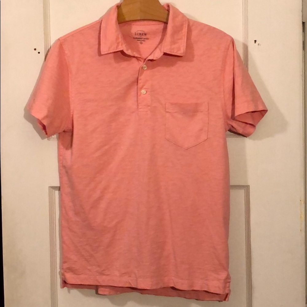 J. Crew Garment Dyed Polo Shirt